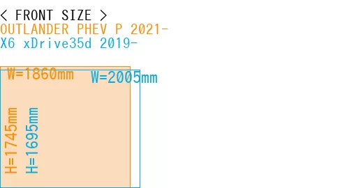 #OUTLANDER PHEV P 2021- + X6 xDrive35d 2019-